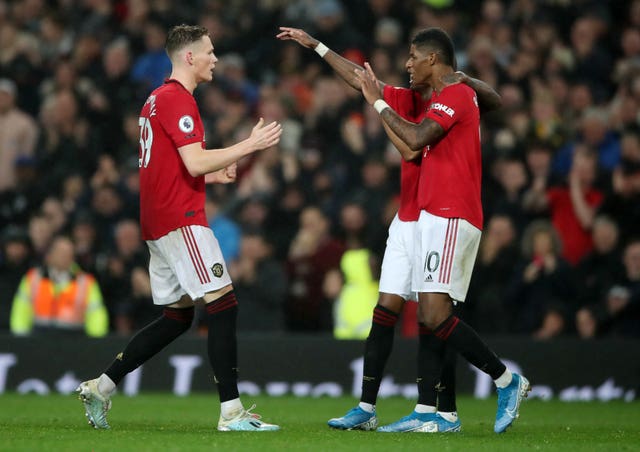 Scott McTominay and Marcus Rashford came through the United academy