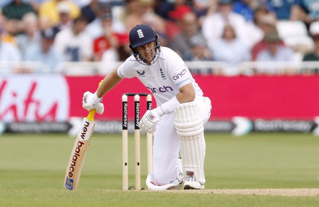 Joe Root batting at Trent Bridge