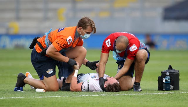 Donaldson was injured in Leeds' victory over Huddersfield