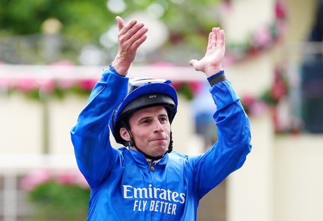 William Buick will ride Lazy Griff for the first time in the Irish Derby 