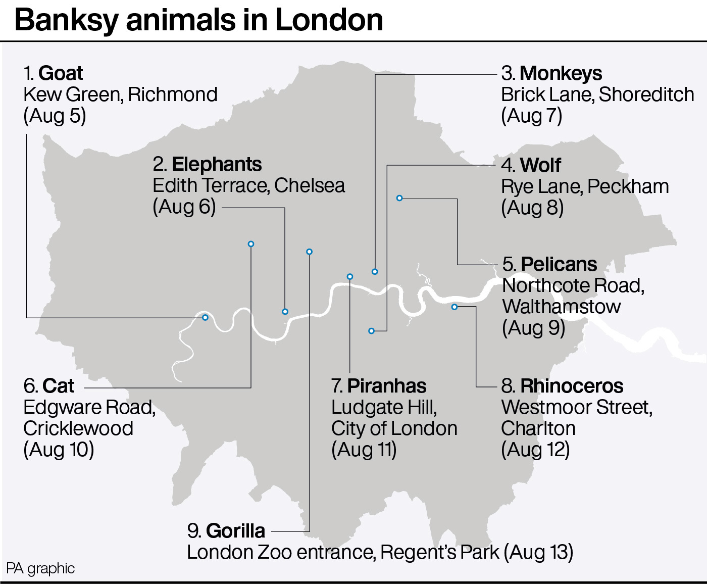 Banksy Unveils Ninth Artwork At London Zoo | The Westmorland Gazette