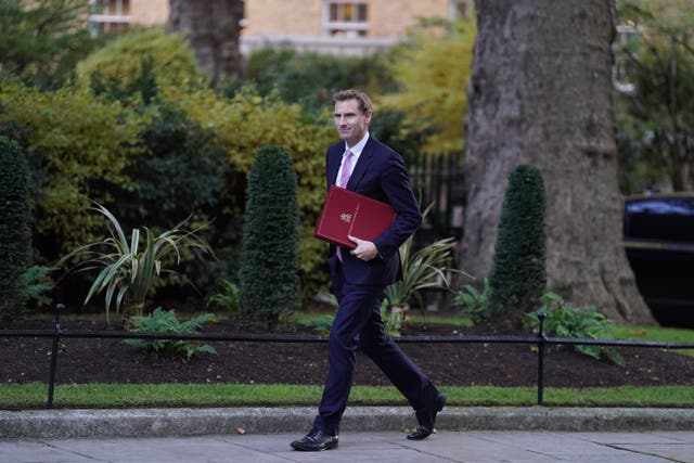 Shadow Commons leader Chris Philip (Stefan Rousseau/PA)