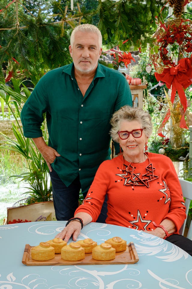 Paul Hollywood and Prue Leith