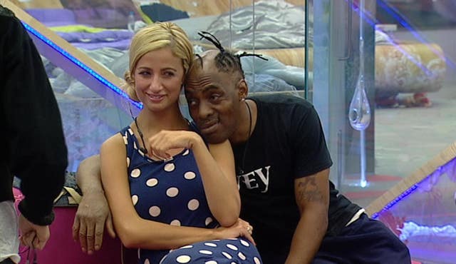 Chantelle and Coolio in the Ultimate Big Brother house