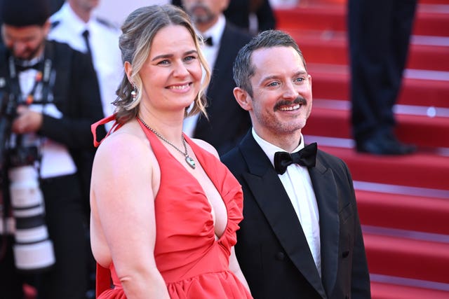 Elijah Wood and Mette-Marie Kongsved