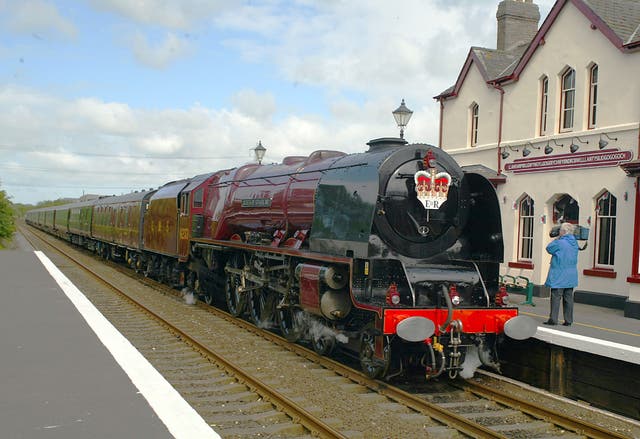 Llanfairpwll train station