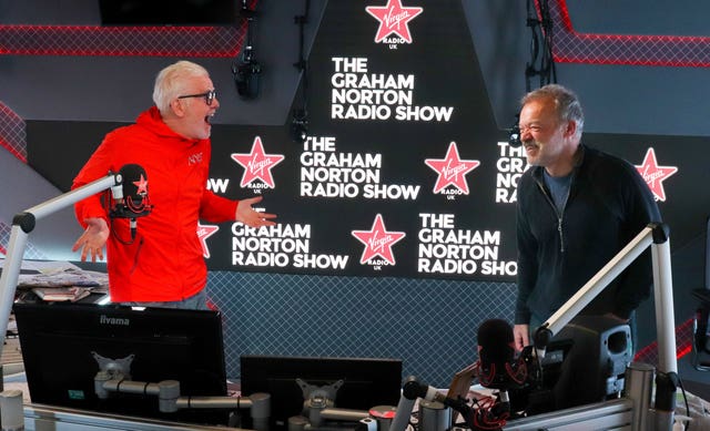 Graham Norton on Virgin Radio