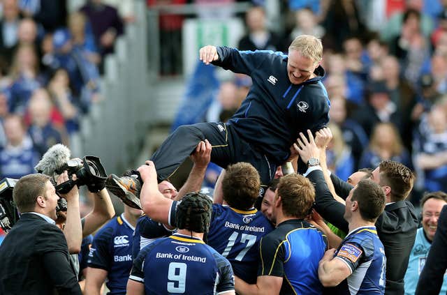 Schmidt took charge of Ireland following a successful spell with Leinster (Julien Behal/PA).