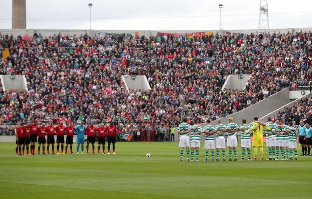 Celtic and Republic of Ireland Legends v Manchester United Legends – Liam Miller Tribute Match – Pairc Ui Chaoimh