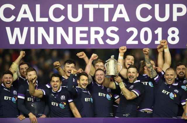 Scotland finally got their hands on the Calcutta Cup 