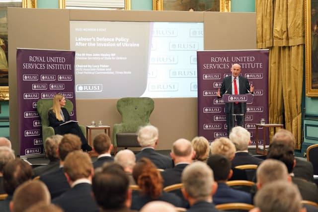 John Healey speech at the Institute of Directors