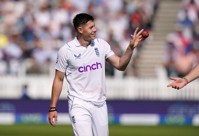 Matthew Potts is gunning for an England Test shirt this summer.