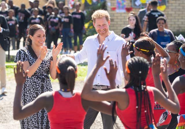 Royal visit to Africa