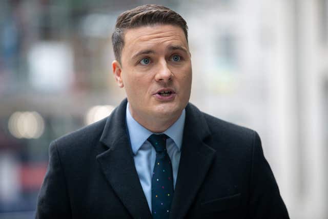 Shadow health secretary Wes Streeting