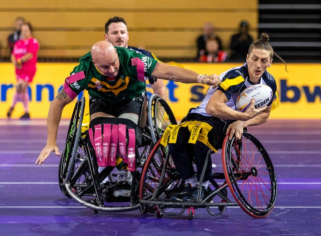 England v Australia – Wheelchair Rugby League World Cup – Group A – Copper Box Arena