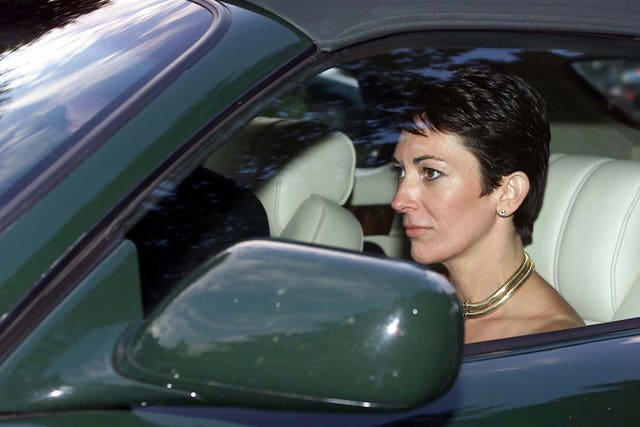 Ghislaine Maxwell, pictured in 2000 (Chris Ison/PA)