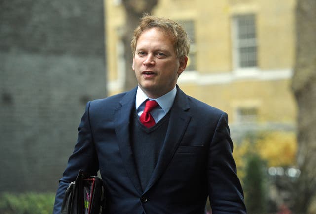 Transport Secretary Grant Shapps