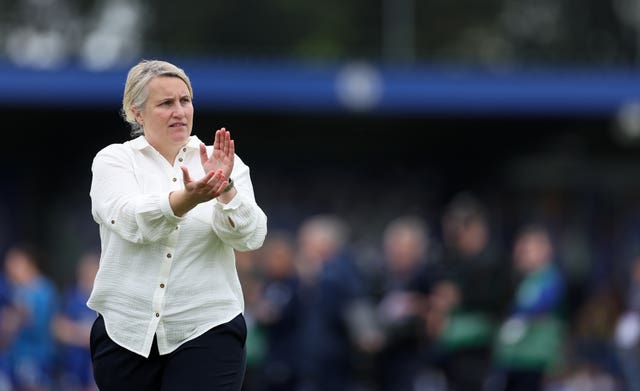 Chelsea manager Emma Hayes (Steven Paston/PA)