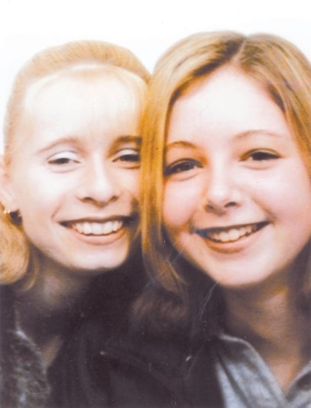 Gemma Algar (right) and her best friend Vicky Hall