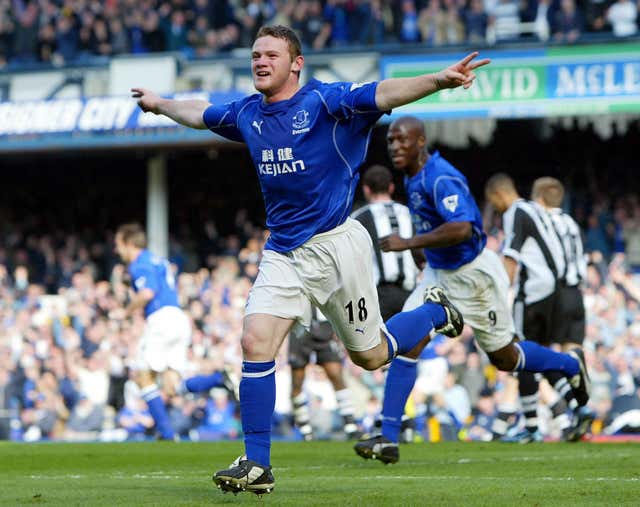Wayne Rooney was a teenage phenomenon at Everton