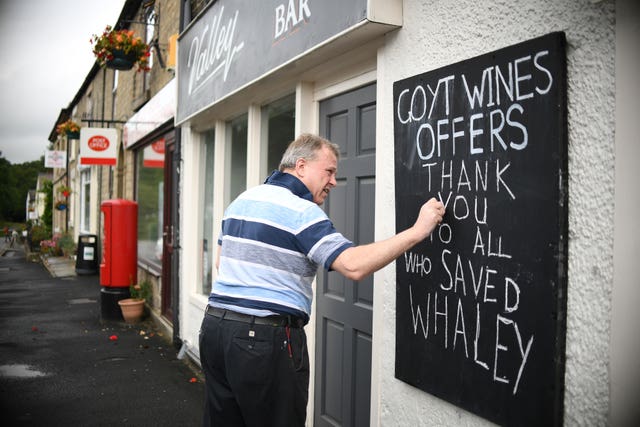 Malcolm Swets, manager of Goyt Wines, writes a thank you note