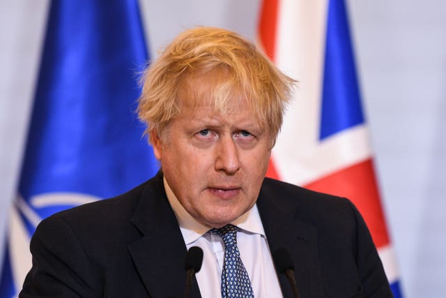 Prime Minister Boris Johnson 