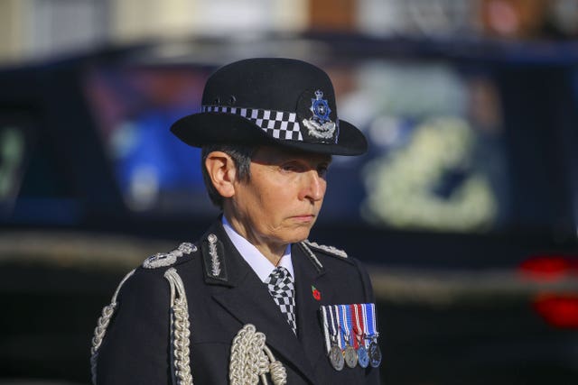 Metropolitan Police Commissioner Dame Cressida Dick 