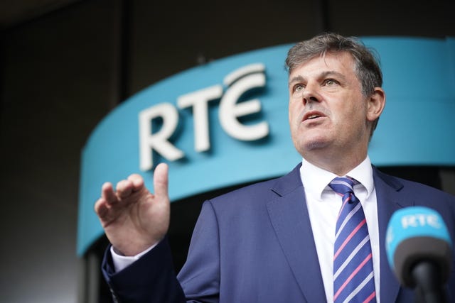 Kevin Bakhurst outside the RTE studios