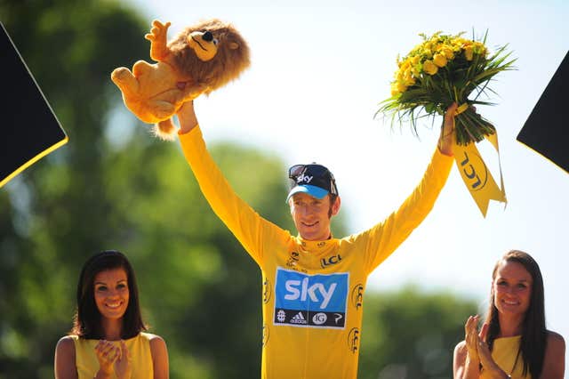 Bradley Wiggins won the Tour de France in 2012