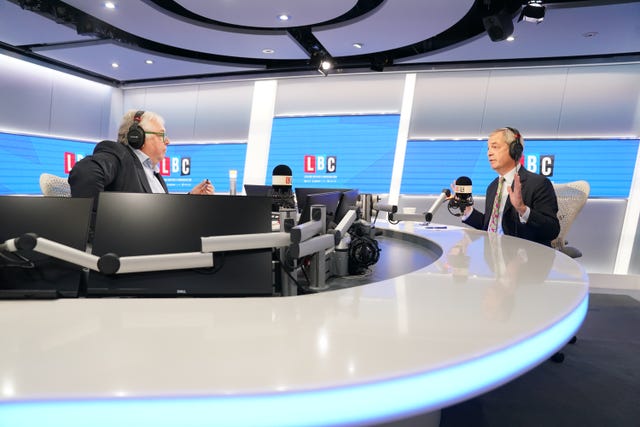 Nigel Farage on LBC