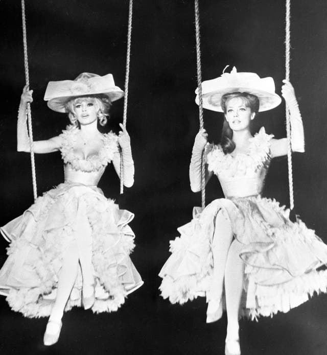 Brigitte Bardot and Jeanne Moreau