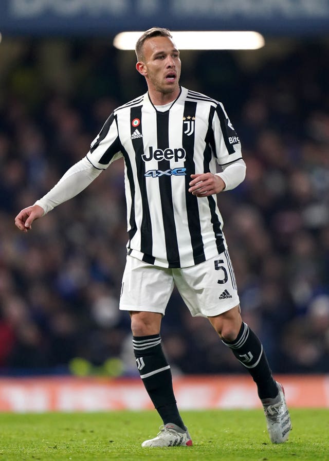 Arthur Melo in action for Juventus