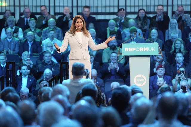 Reform UK press conference