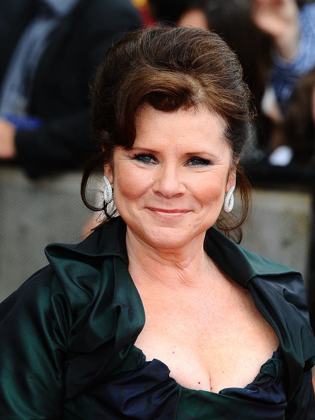 Imelda Staunton arriving for the world premiere of Harry Potter And The Deathly Hallows: Part 2