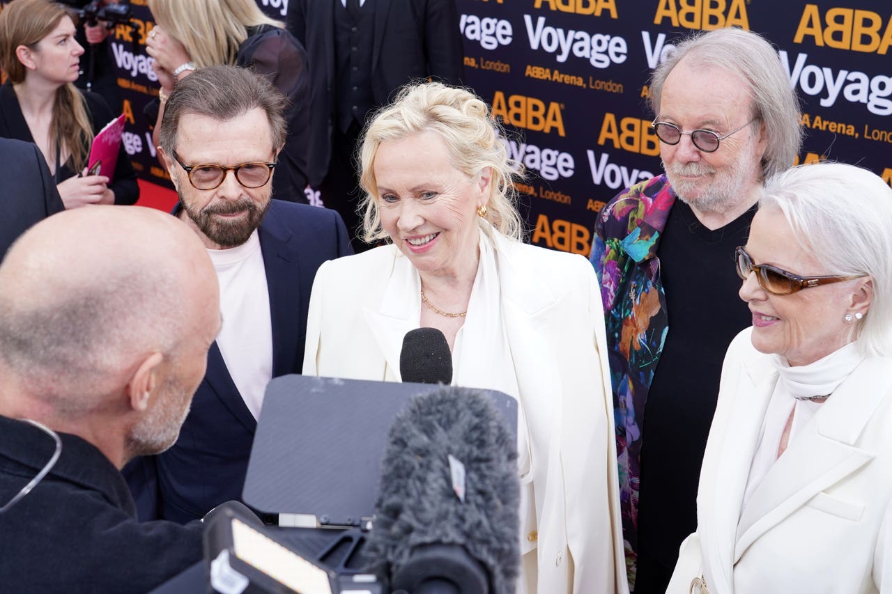 Public reunion of Abba members last month ‘might be the last occasion ...