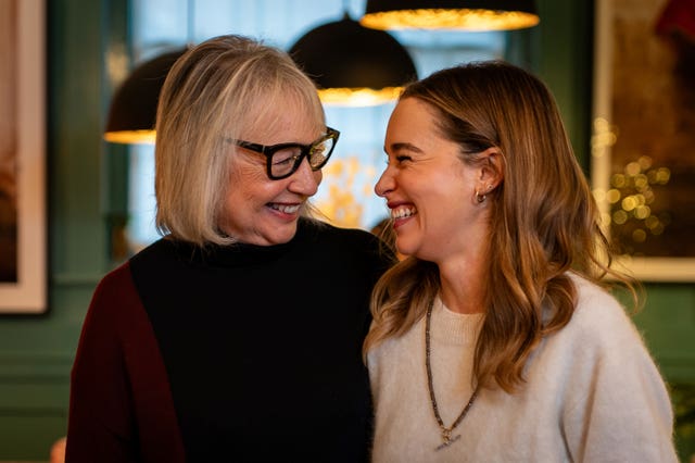 Jenny and Emilia Clarke 