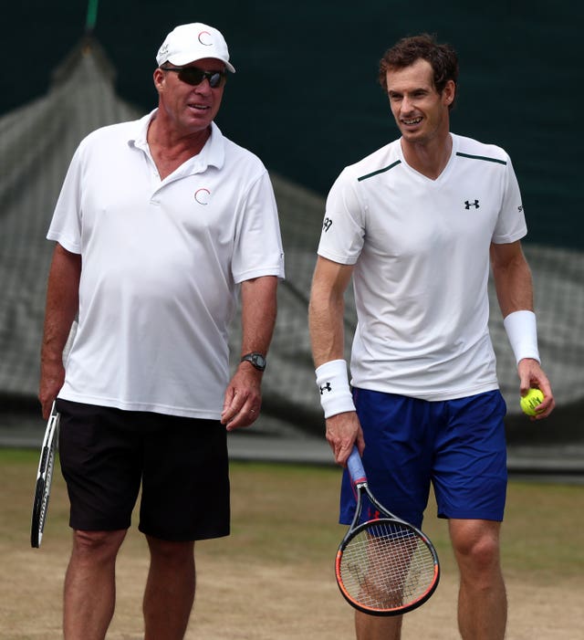 Ivan Lendl (left) helped Andy Murray win three grand slam titles