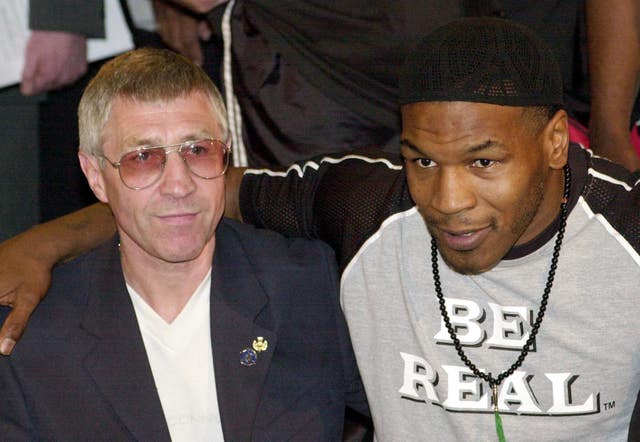 Ken Buchanan and Mike Tyson