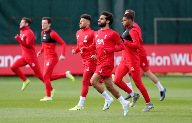 Liverpool players will be allowed to train in small, socially-distant sessions (Richard Sellers/PA)