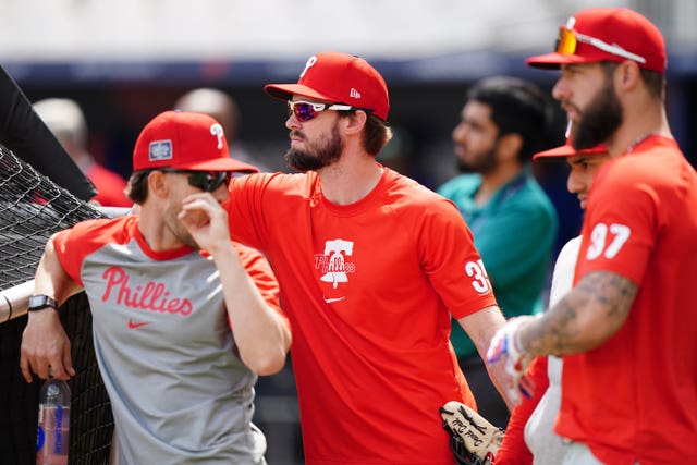 The Phillies take on division rivals the New York Mets in a two-game series