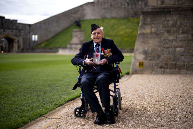 Second World War veteran Bernard Morgan