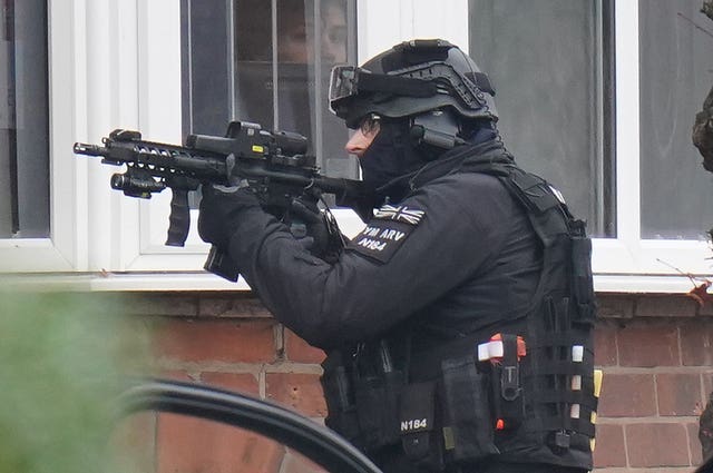 Armed police incident in Coventry