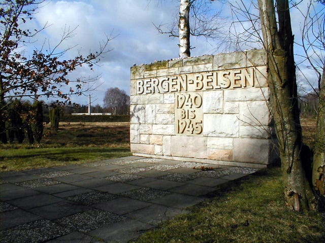 Bergen-Belsen 75th liberation anniversary