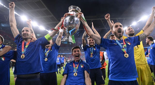 The success of the rearranged Euro 2020 tournament, won by Italy, was a factor in driving the recovery of European football markets