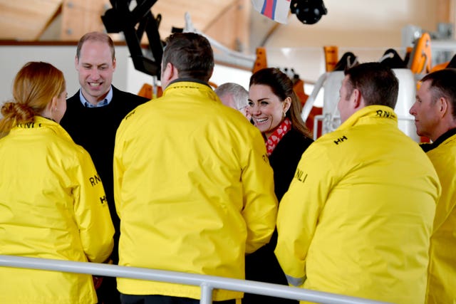 The Duke and Duchess of Cambridge visit south Wales