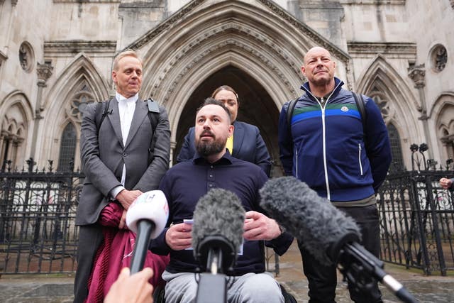 Martin Hibbert at the Royal Courts Of Justice