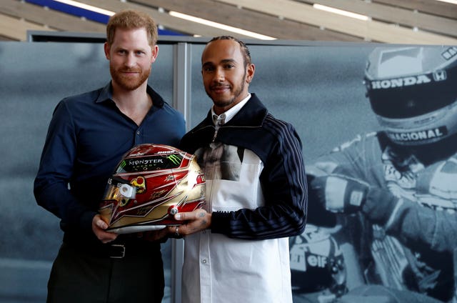 The Duke of Sussex at Silverstone
