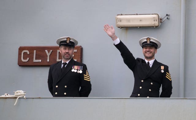 HMS Clyde decommissioned