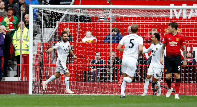 Joao Moutinho grabbed Wolves' equaliser