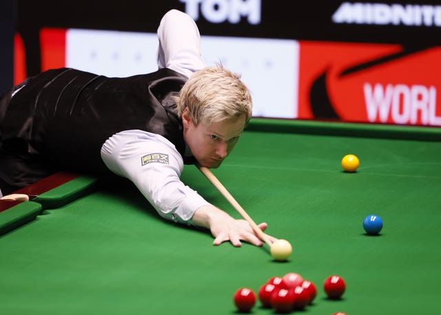 Halo World Snooker Championship 2025 – Day One – The Crucible